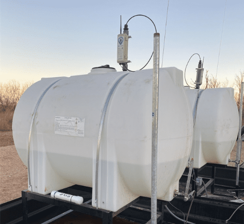 wellaware chemical tank monitor and pump controller