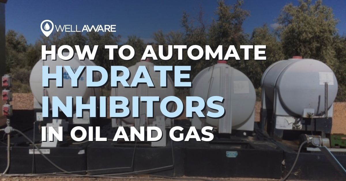 how to automate hydrate inhibitors in oil and gas