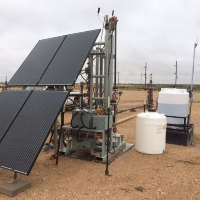 solar chemical pump